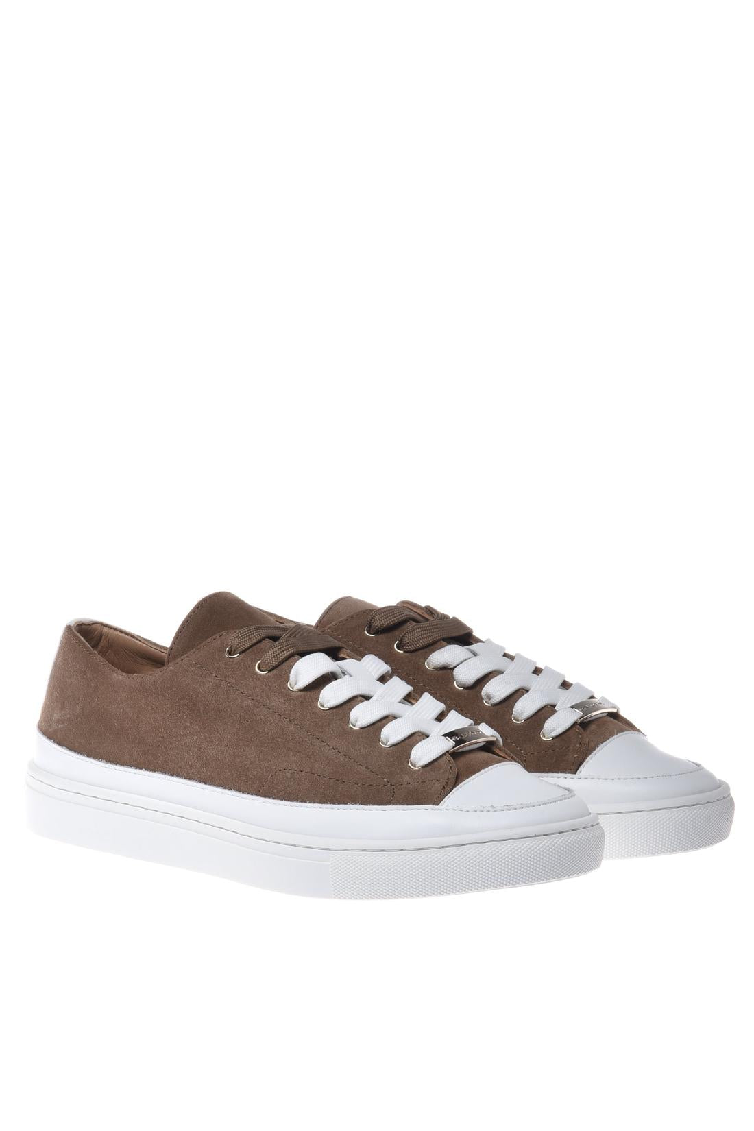 Sneaker in suede taupe-Sneaker-Baldinini-OUTLET-ARCHIVIST-ARCHIVE-SALE