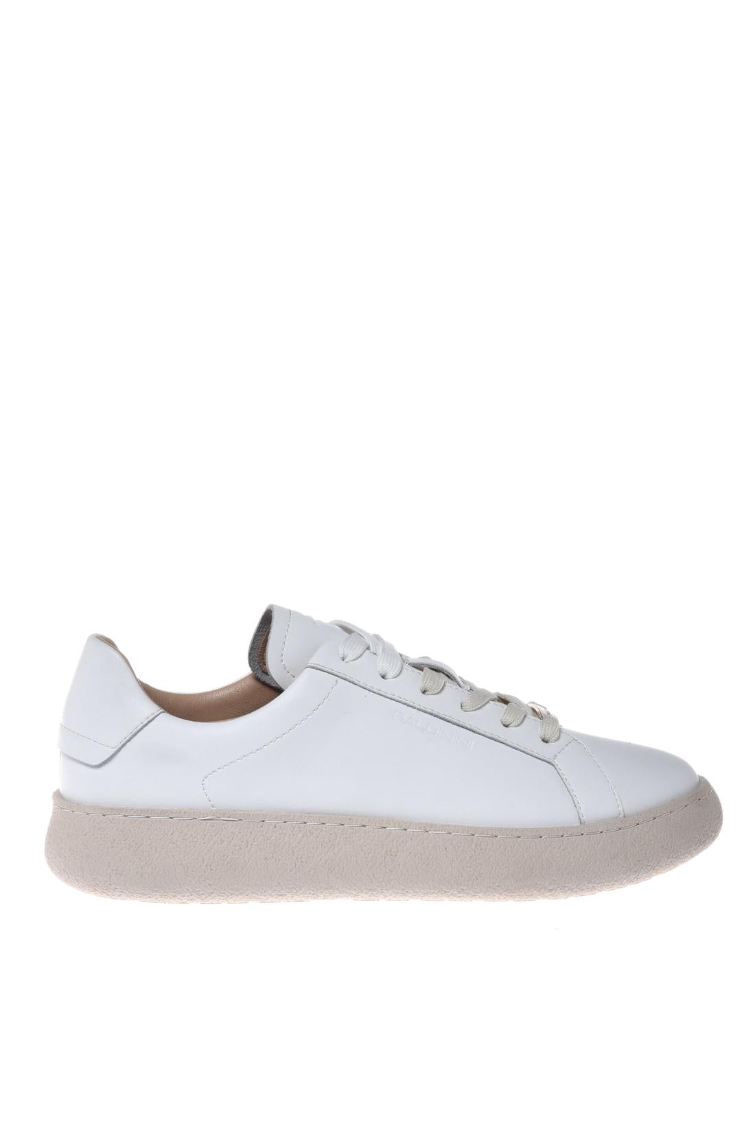 Sneaker in leather white-Sneaker-Baldinini-OUTLET-35-BIANCO-ARCHIVIST-ARCHIVE-SALE
