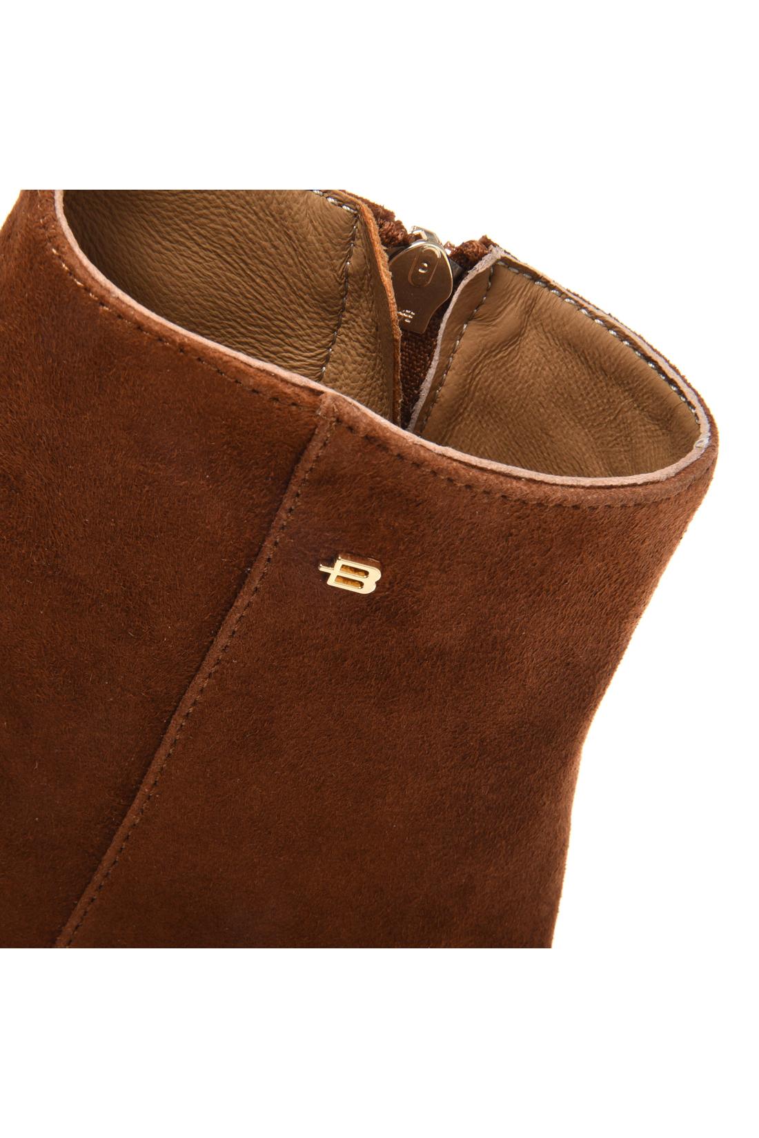 Brown suede ankle boot-Baldinini-OUTLET-ARCHIVIST-ARCHIVE-SALE