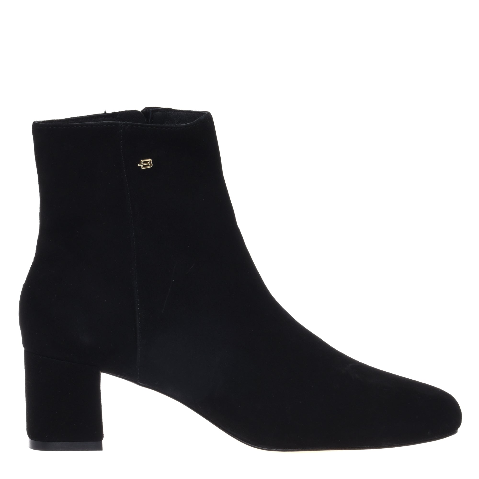 Black leather ankle boot-Baldinini-OUTLET-41-NERO-ARCHIVIST-ARCHIVE-SALE