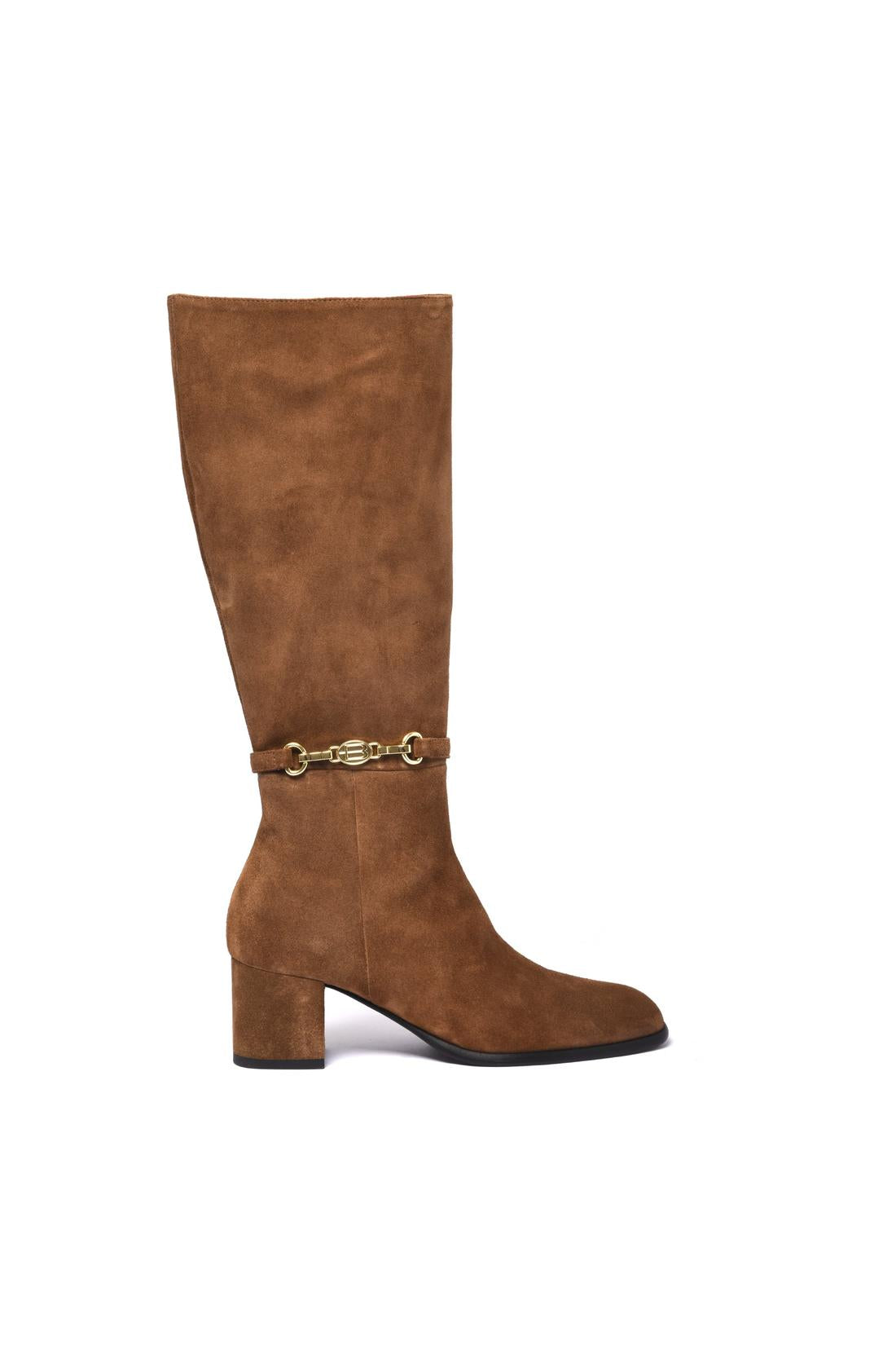 Tan suede boot