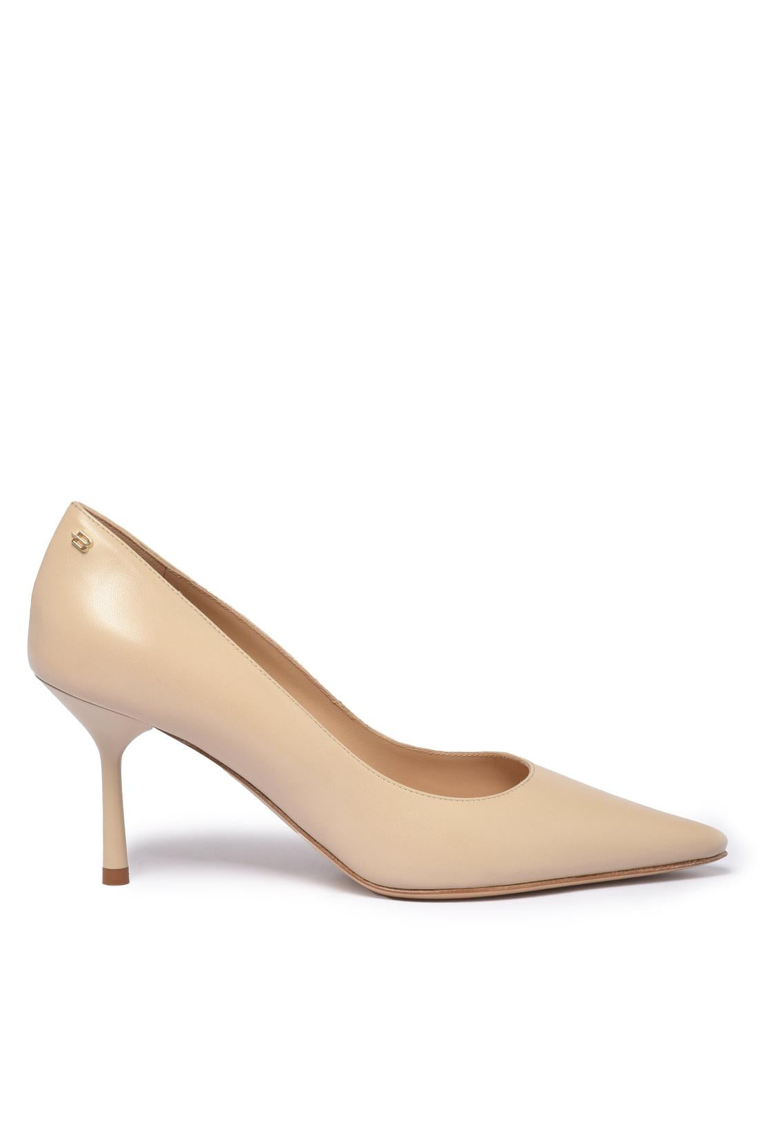 Vanilla leather pump