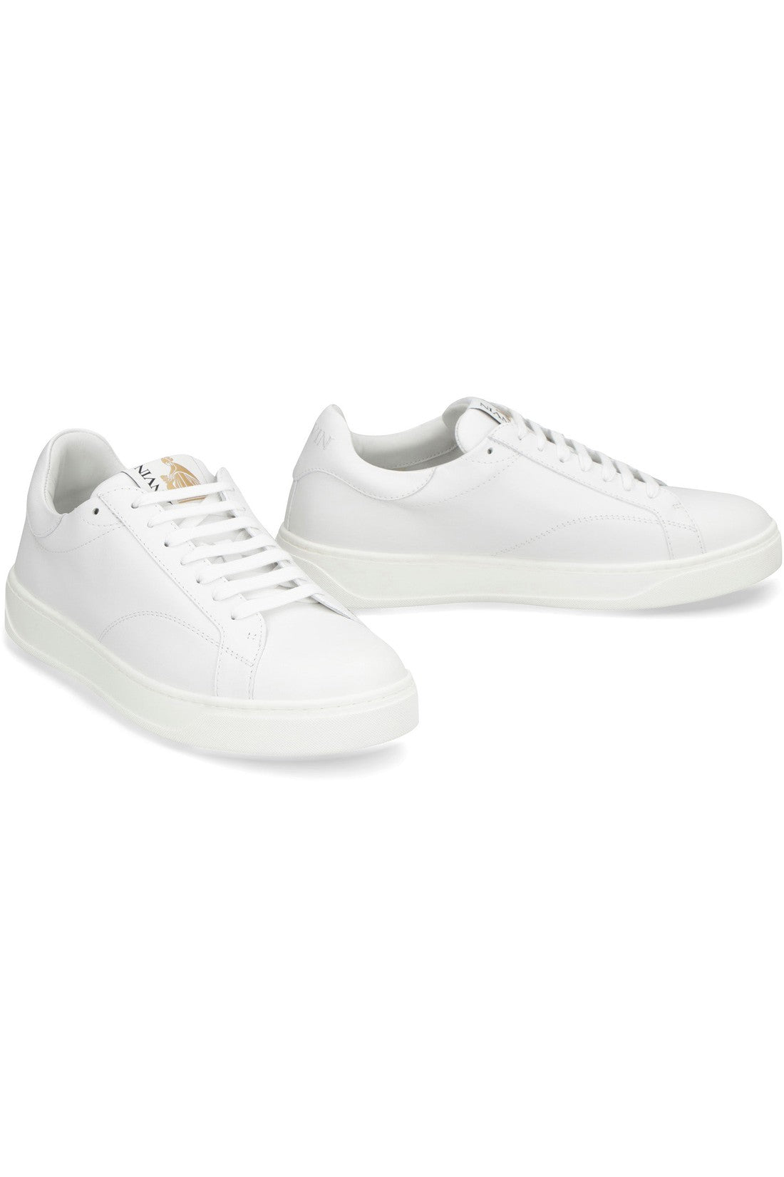 Lanvin-OUTLET-SALE-DDB0 leather low-top sneakers-ARCHIVIST