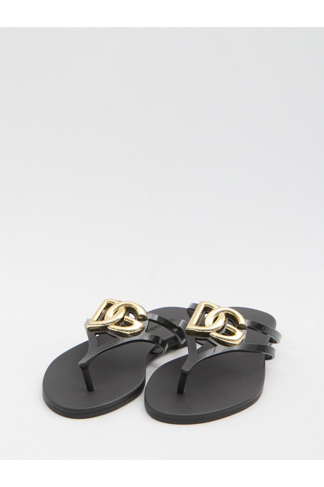 Dolce & Gabbana-OUTLET-SALE-DG Thong sandals-ARCHIVIST