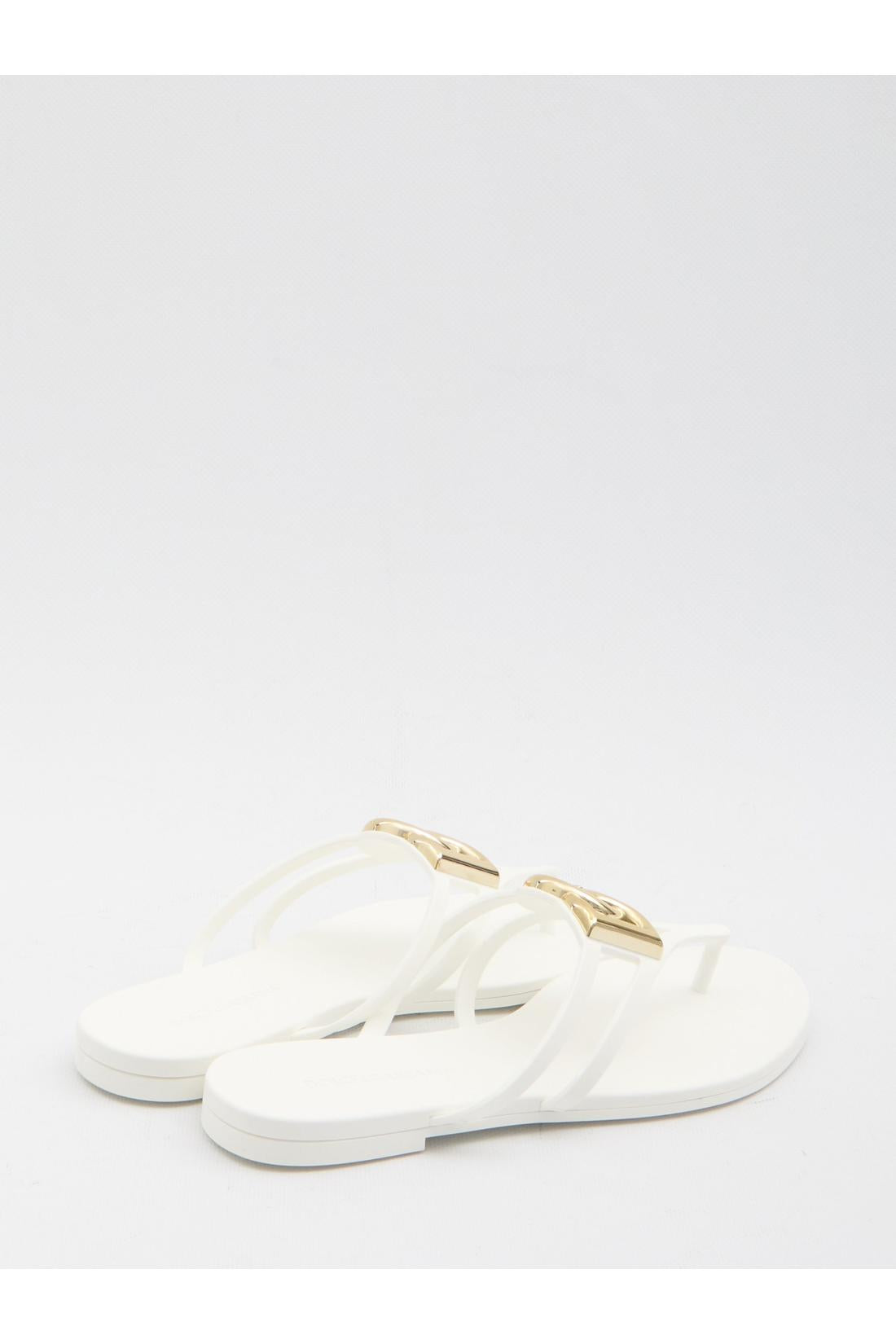 Dolce & Gabbana-OUTLET-SALE-DG Thong sandals-ARCHIVIST