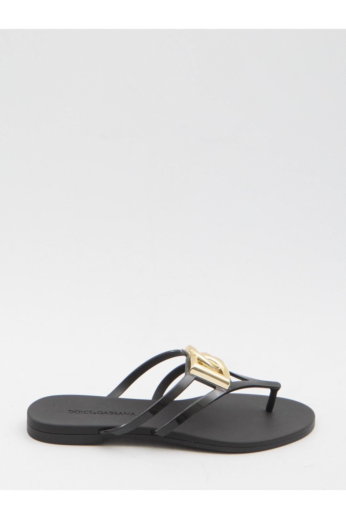 Dolce & Gabbana-OUTLET-SALE-DG Thong sandals-ARCHIVIST