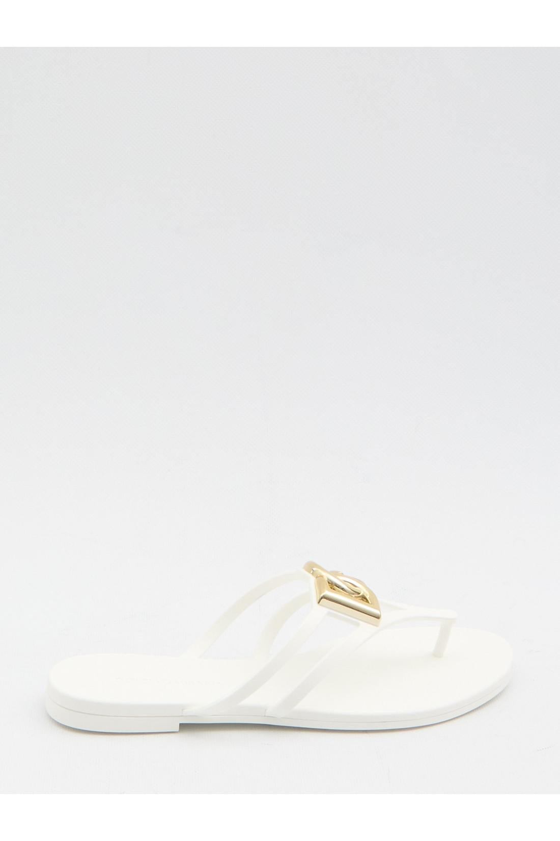 Dolce & Gabbana-OUTLET-SALE-DG Thong sandals-ARCHIVIST