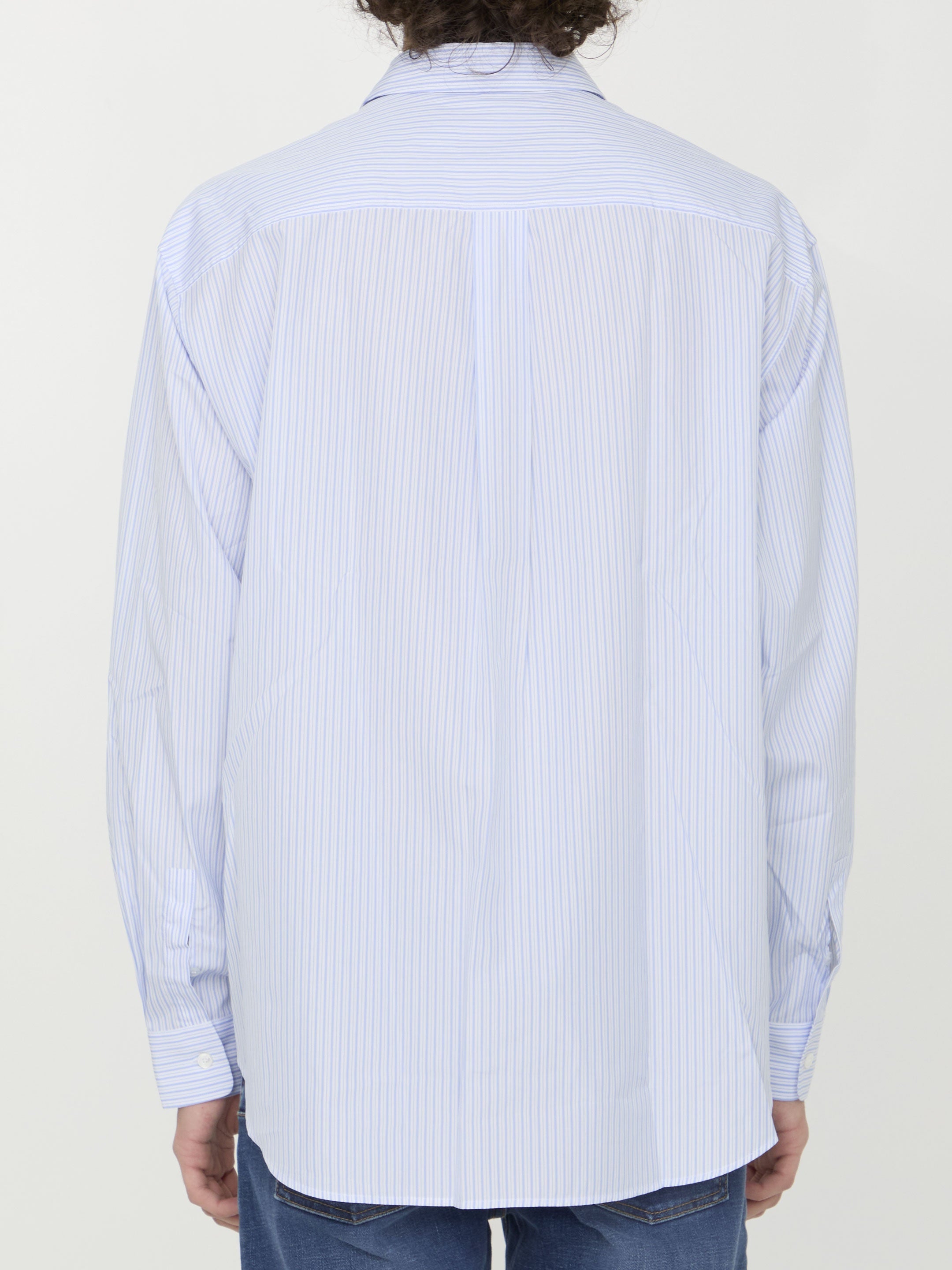Striped cotton shirt