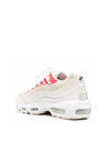 Nike-OUTLET-SALE-Air Max 95 Sail/Chile Red Sneakers-ARCHIVIST