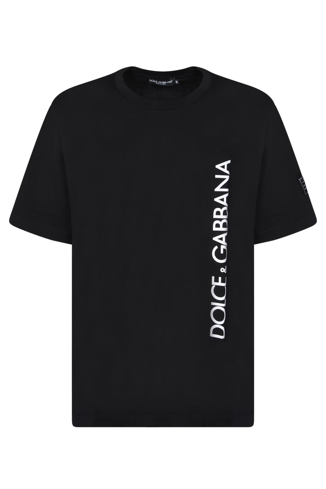 DOLCE & GABBANA-OUTLET-SALE-DOLCE & GABBANA Black T-Shirts-ARCHIVIST