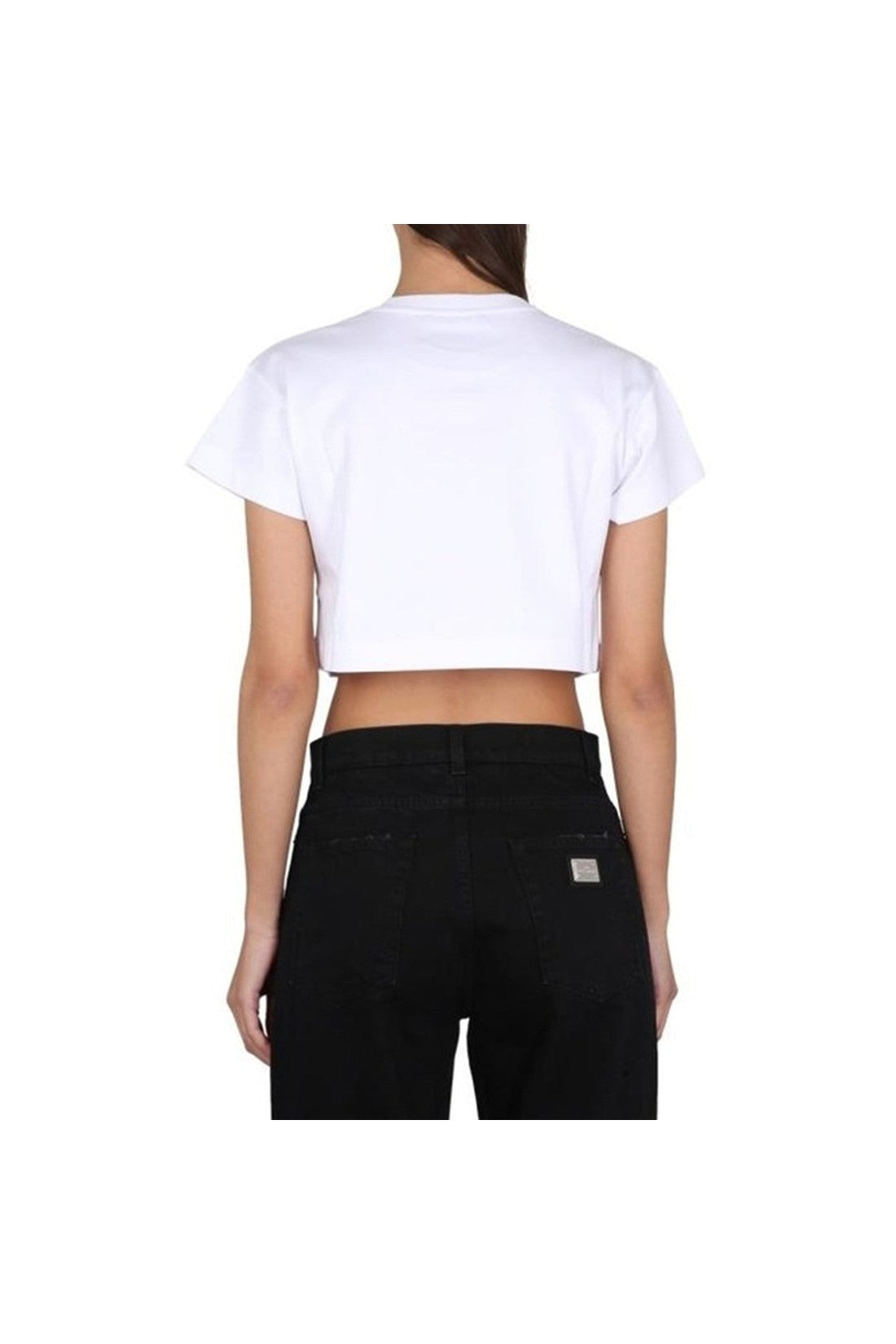 DOLCE & GABBANA-OUTLET-SALE-DOLCE & GABBANA Cropped Top-ARCHIVIST