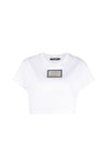 DOLCE & GABBANA-OUTLET-SALE-DOLCE & GABBANA Cropped Top-ARCHIVIST