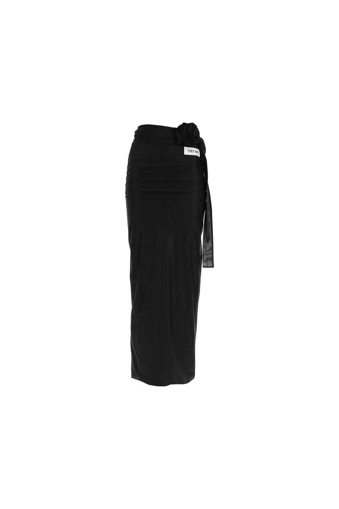 DOLCE & GABBANA-OUTLET-SALE-DOLCE & GABBANA Jersey Stretch Maxi Skirt-ARCHIVIST