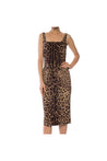 DOLCE & GABBANA-OUTLET-SALE-DOLCE & GABBANA Leopard Printed Dress-ARCHIVIST