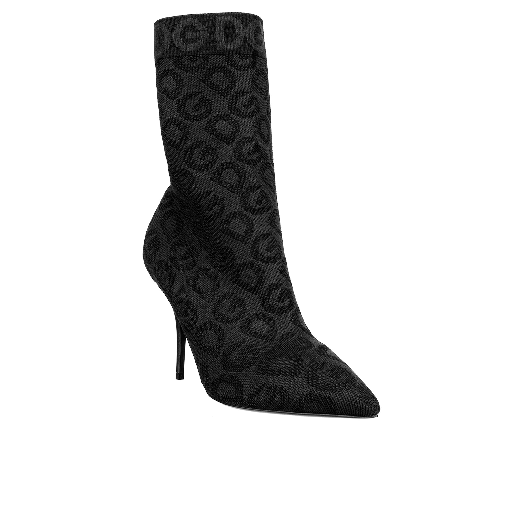 Dolce & Gabbana Logo Sock Boots