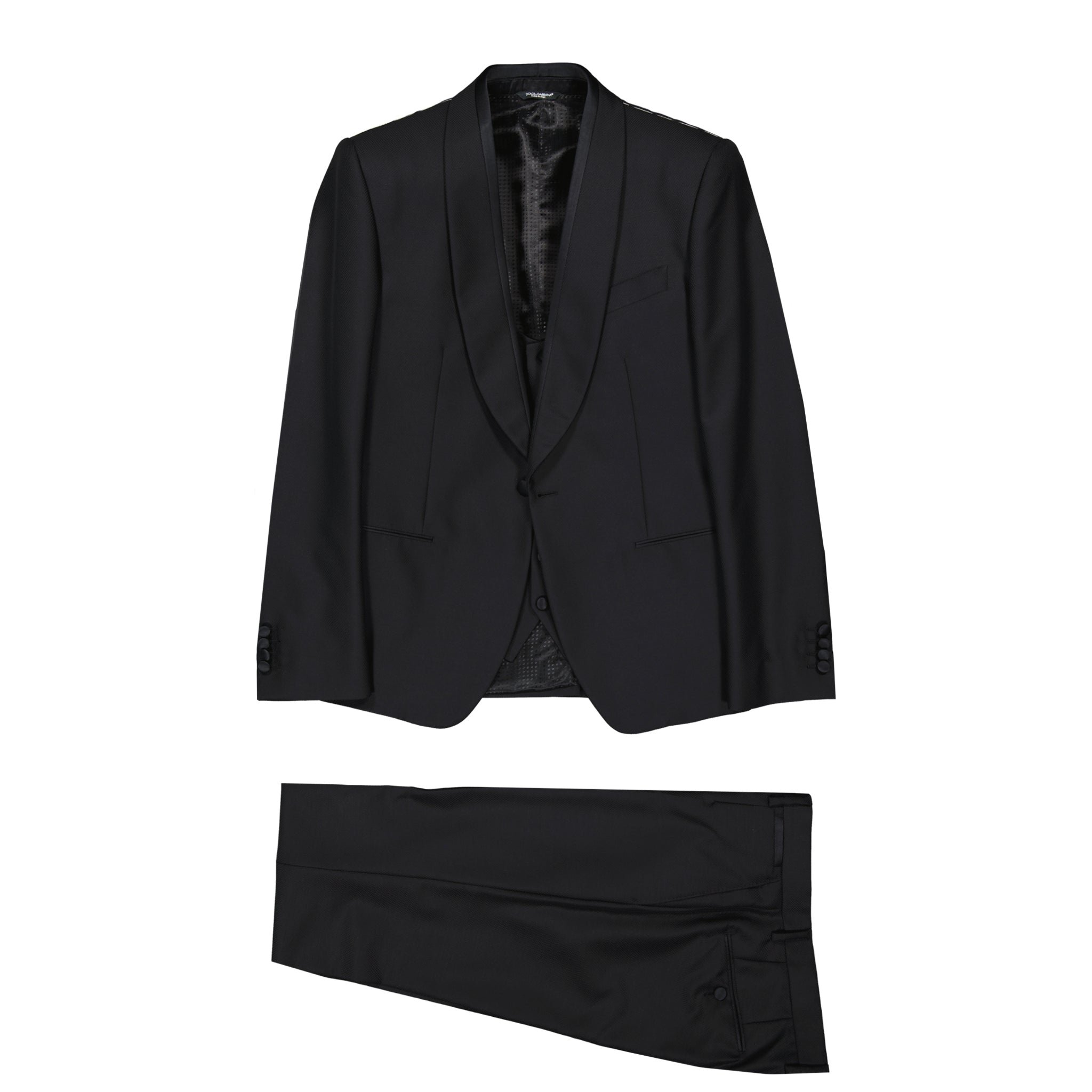 Dolce & Gabbana Wool And Silk Suit