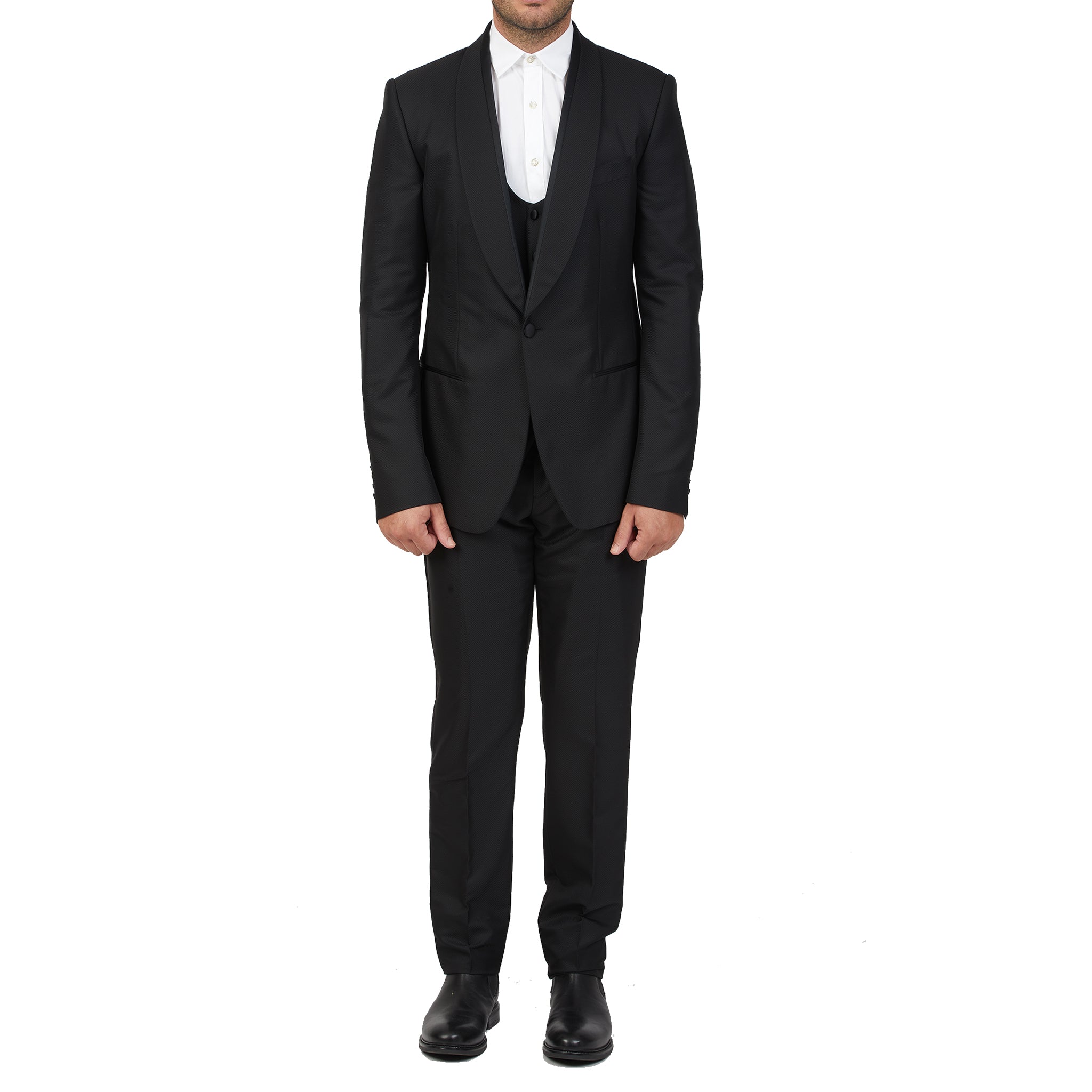 Dolce & Gabbana Wool And Silk Suit