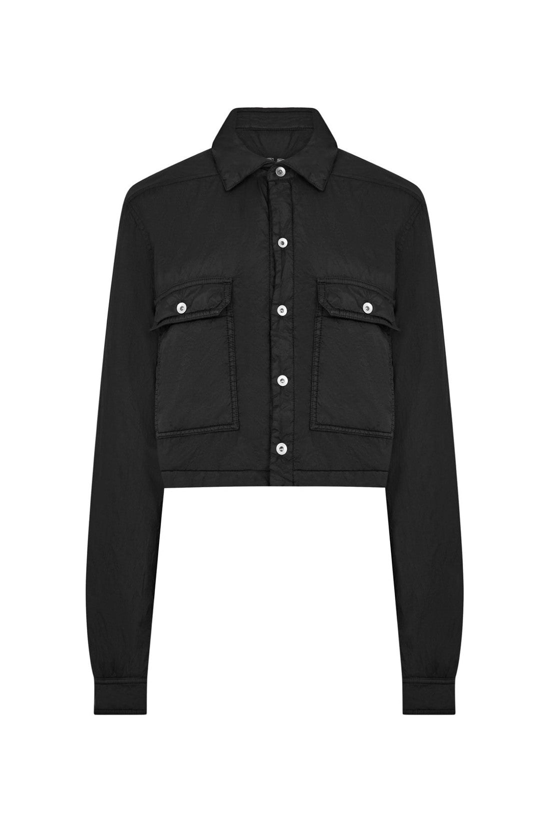 Rick Owens DRKSHDW-OUTLET-SALE-DRKSHDW Cropped Outershirt Padded Jacket-ARCHIVIST