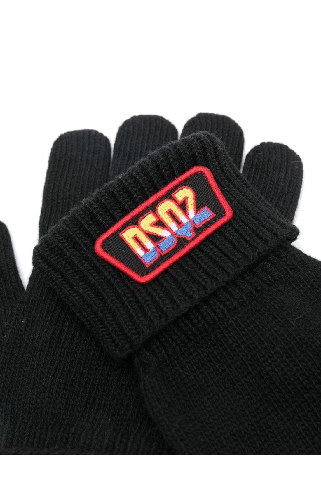 Dsquared2-OUTLET-SALE-DSQ2 Gamer Logo Gloves-ARCHIVIST