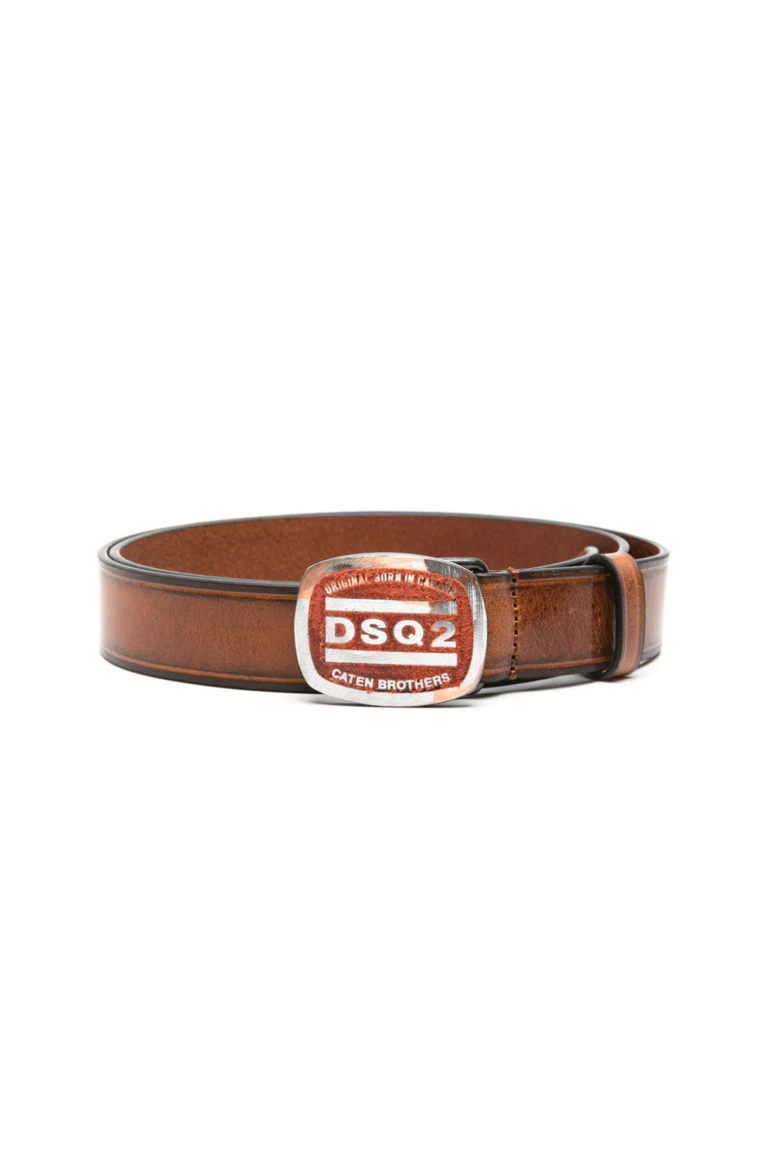 Dsquared2-OUTLET-SALE-DSQ2 Logo Buckle Belt-ARCHIVIST