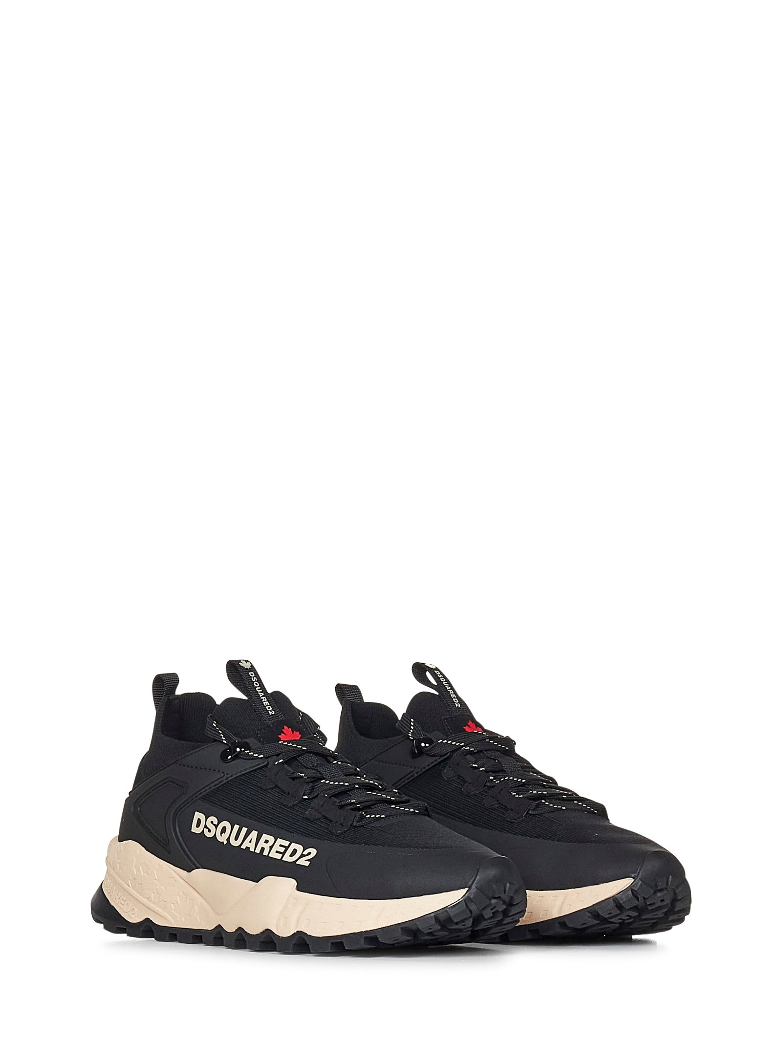 DSQUARED2-OUTLET-SALE-Sneakers SCHWARZ-ARCHIVIST