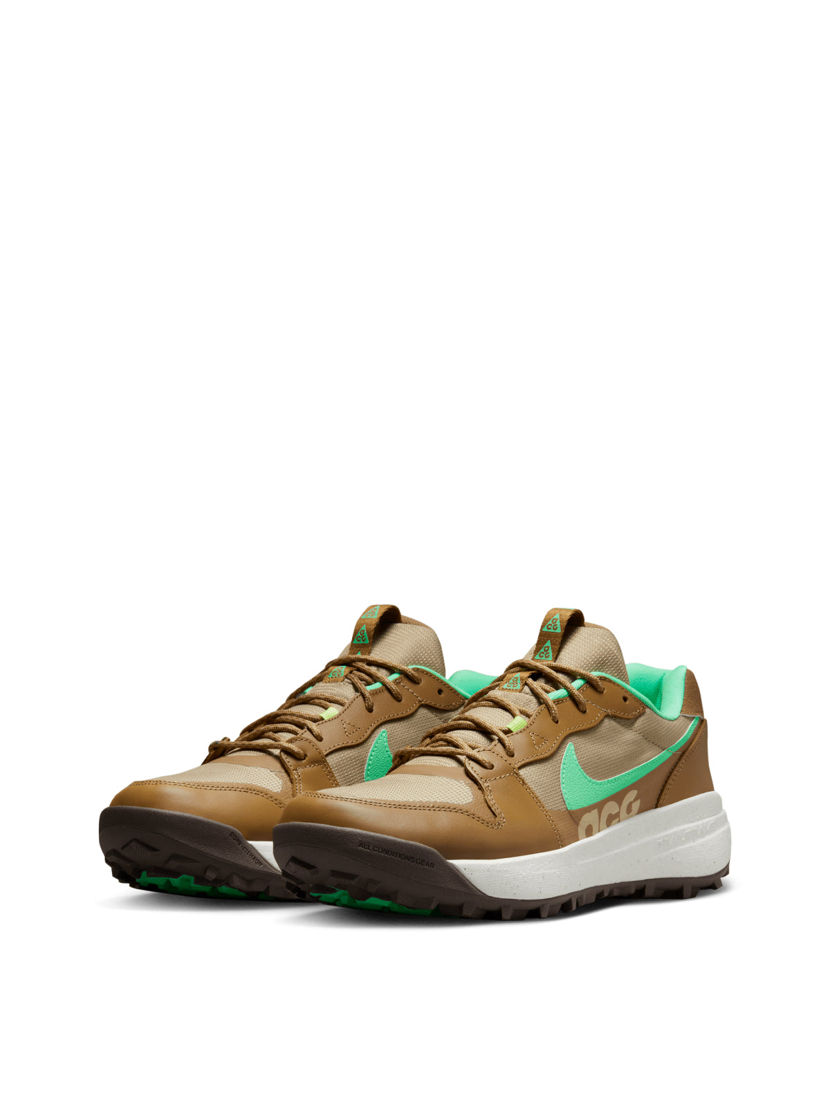 Nike-OUTLET-SALE-ACG Lowcate Limestone Sneakers-ARCHIVIST