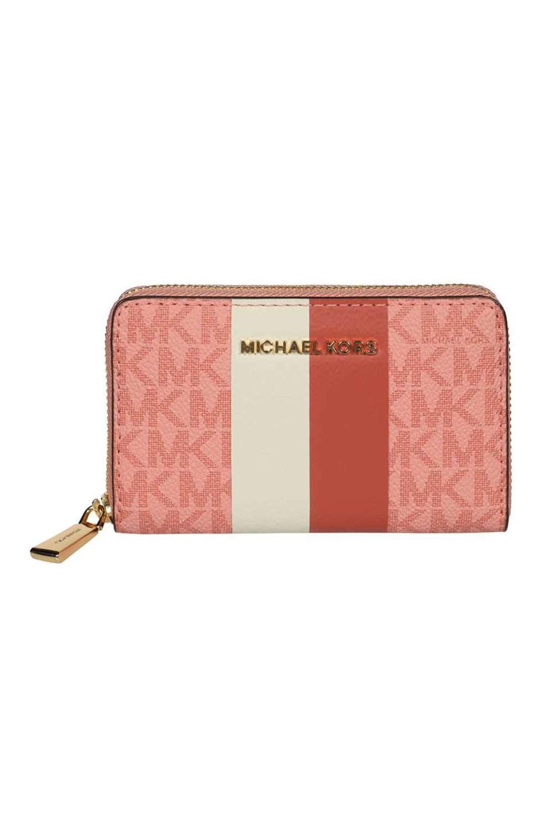 MICHAEL MICHAEL KORS-OUTLET-SALE-Dahlia small zip around wallet-ARCHIVIST