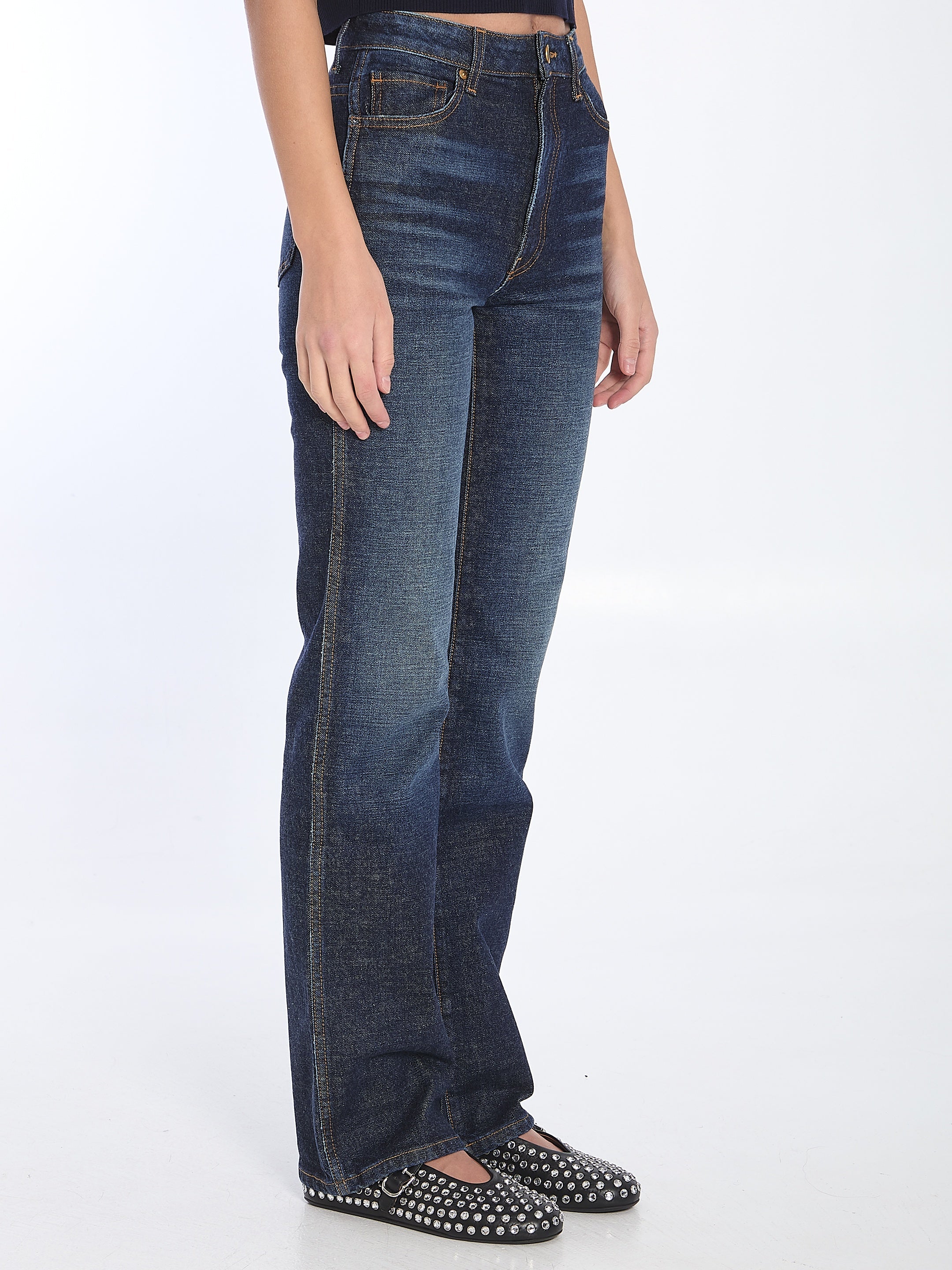 Khaite-OUTLET-SALE-Danielle stretch jeans-ARCHIVIST