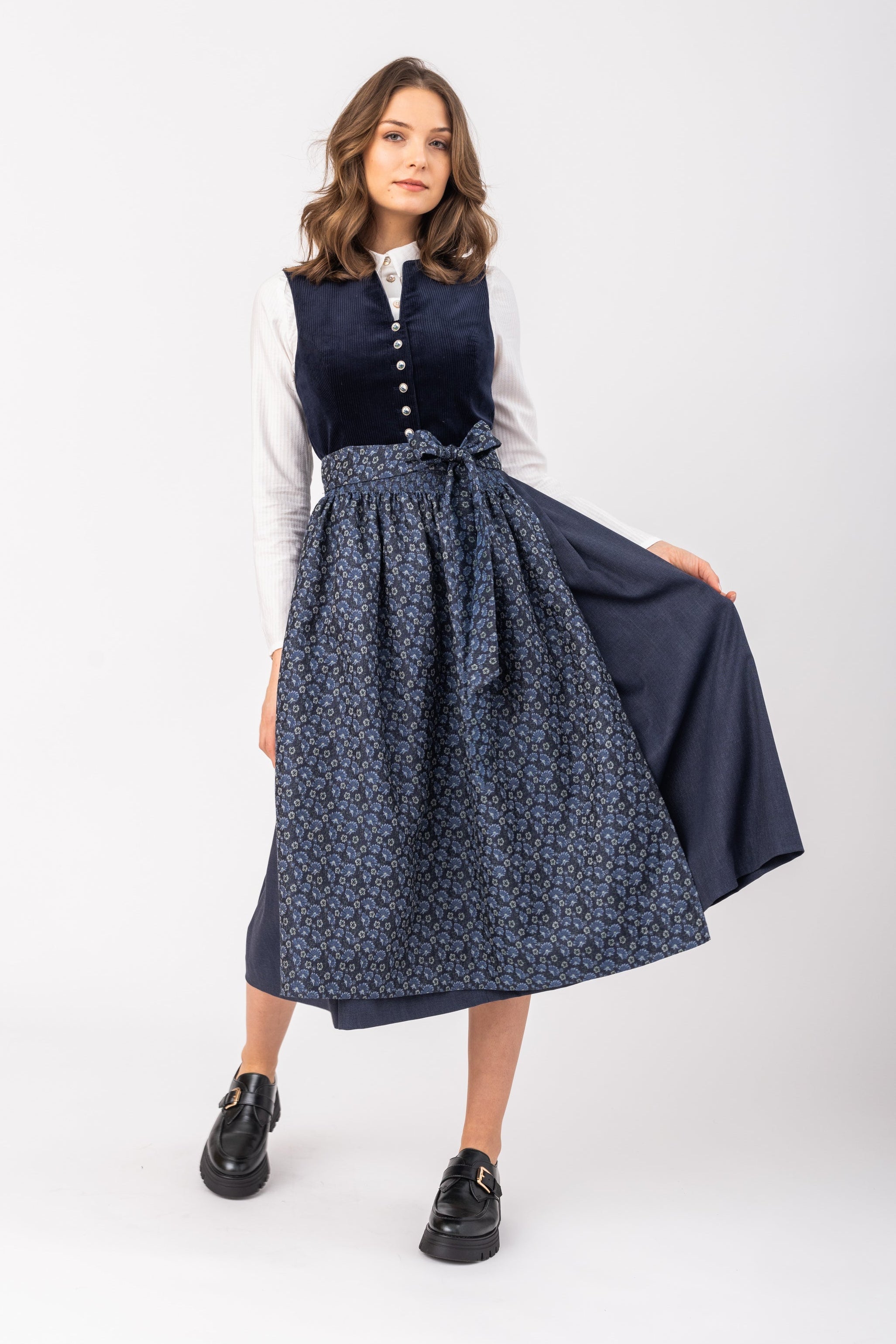 Damen Dirndl Danita-Dirndl-Felicitas-OUTLET-34-marine-ARCHIVIST-ARCHIVE-SALE