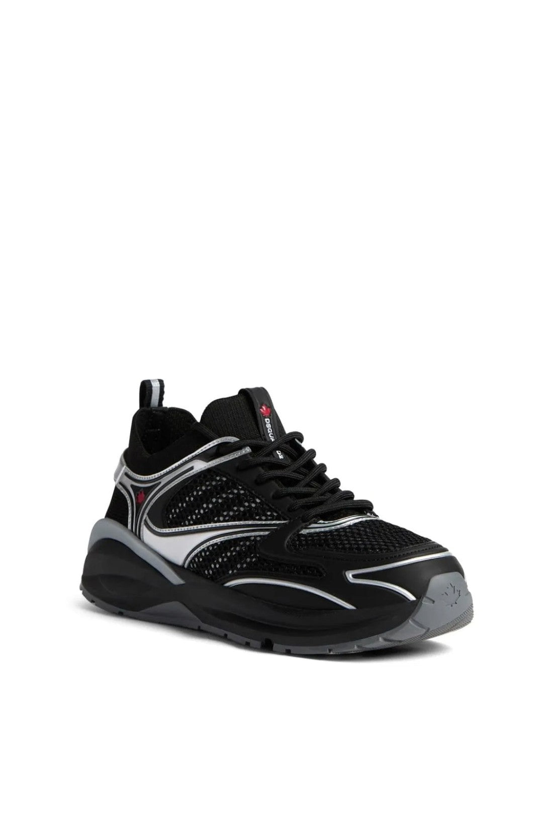 Dsquared2-OUTLET-SALE-Dash Logo Sneakers-ARCHIVIST