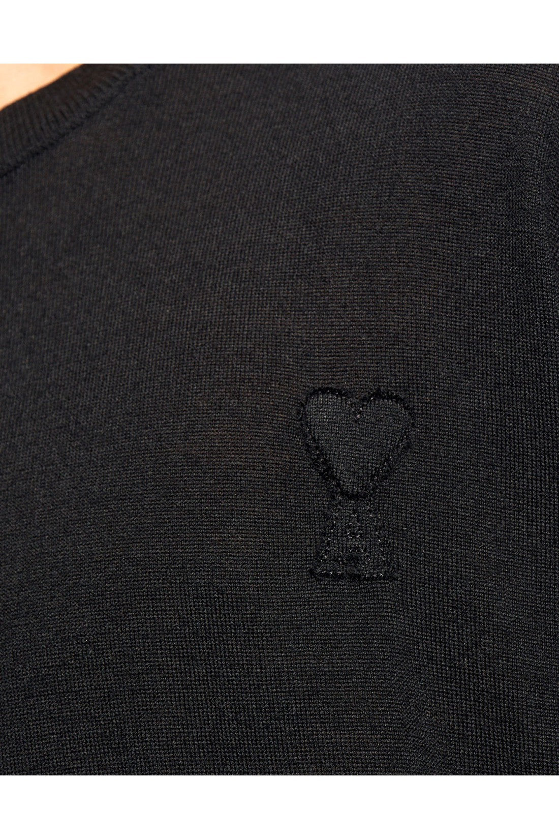 AMI Paris-OUTLET-SALE-De Coeur Logo Sweater-ARCHIVIST