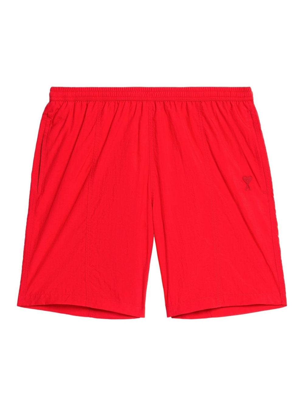 AMI Paris-OUTLET-SALE-De Coeur Logo Swim Shorts-ARCHIVIST