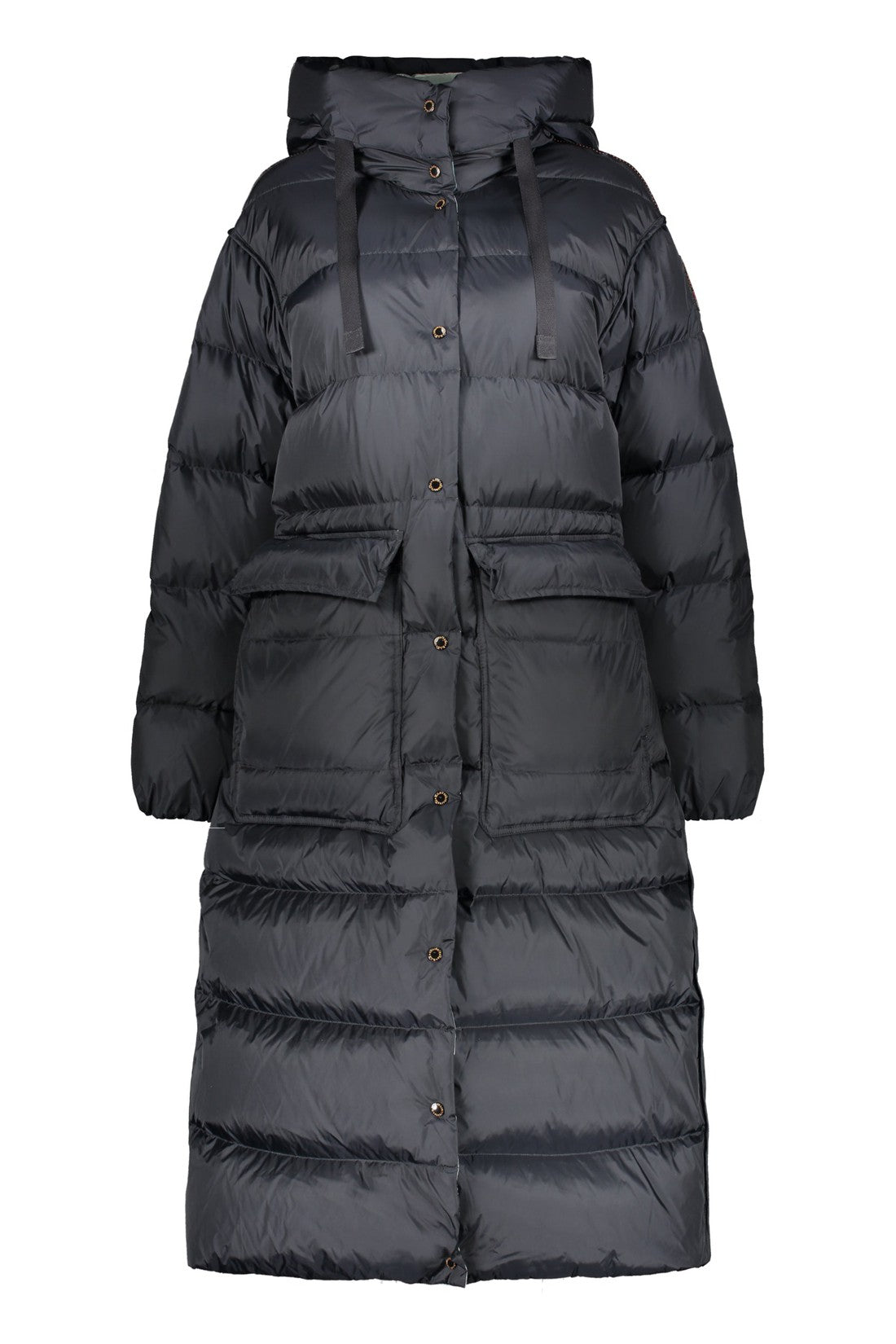 Parajumpers-OUTLET-SALE-Deborah Reverso long hooded down jacket-ARCHIVIST