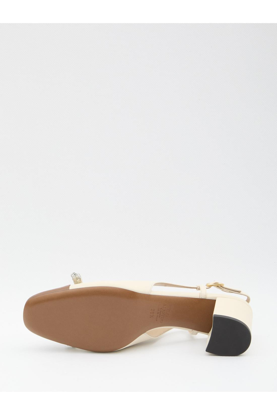 Valentino Garavani-OUTLET-SALE-Décolleté Valet Du Roi Slingback-ARCHIVIST