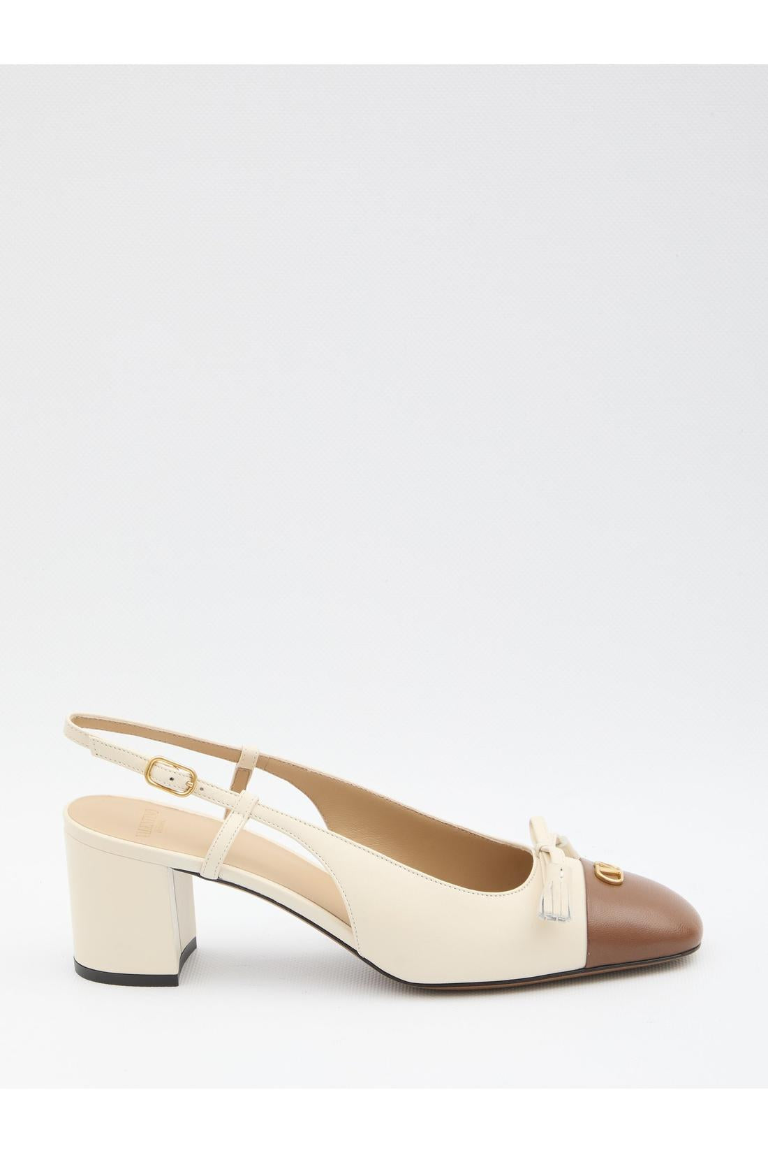 Valentino Garavani-OUTLET-SALE-Décolleté Valet Du Roi Slingback-ARCHIVIST