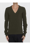 DOLCE&GABBANA-OUTLET-SALE-Deep V-neck sweater-ARCHIVIST