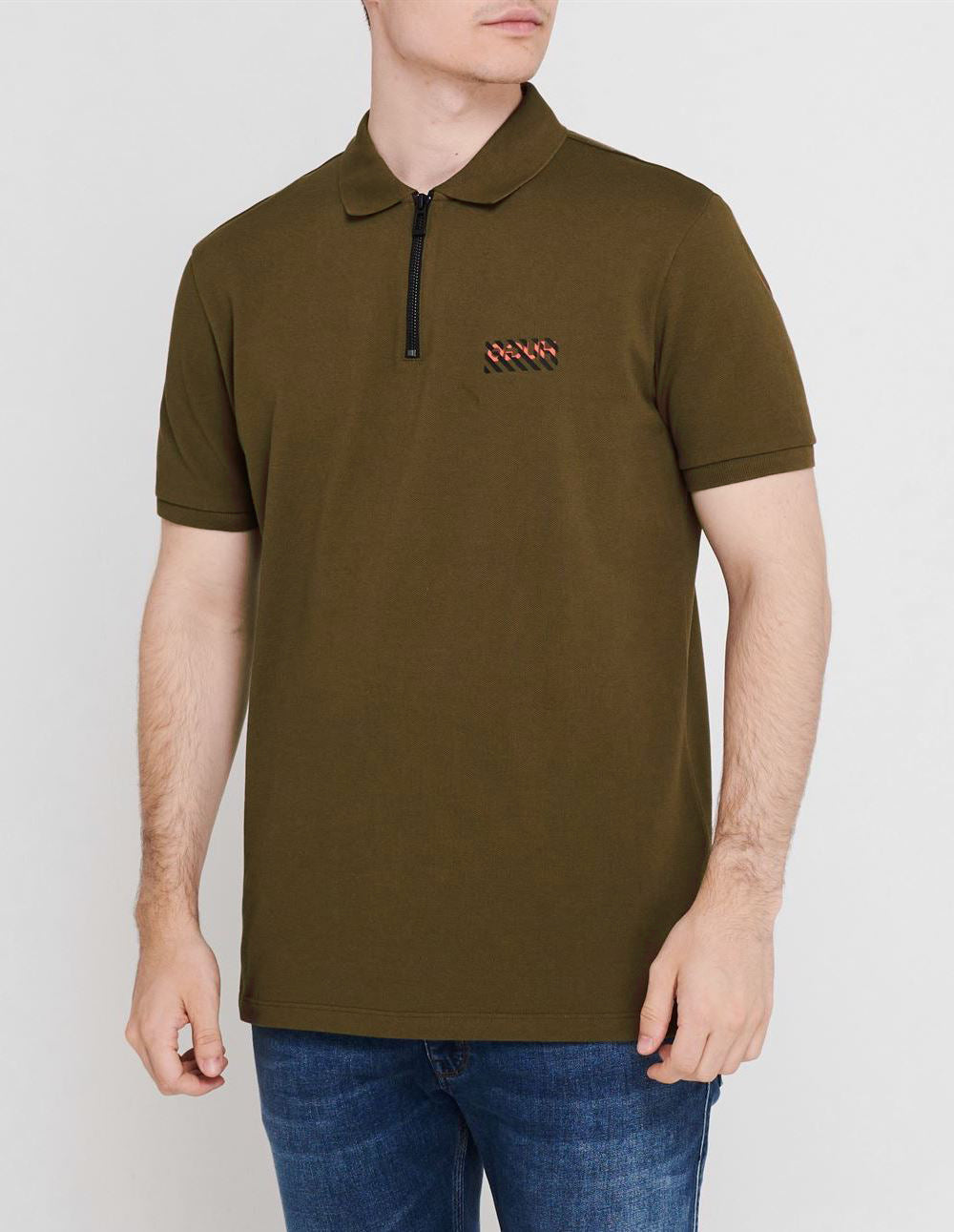 Hugo Boss-OUTLET-SALE-Deking Logo Polo Shirt-ARCHIVIST