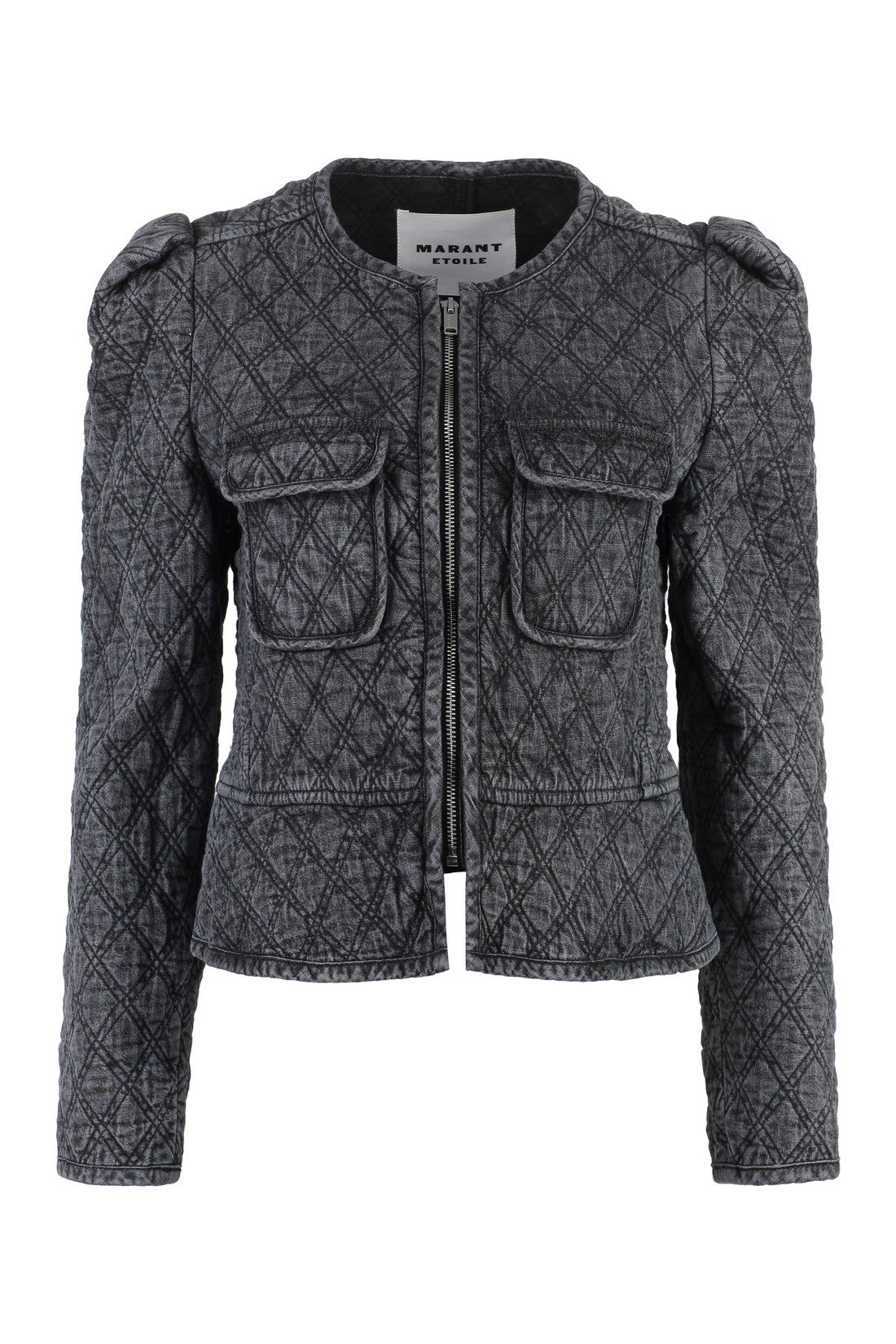 Isabel Marant Étoile-OUTLET-SALE-Deliona zippered cotton jacket-ARCHIVIST
