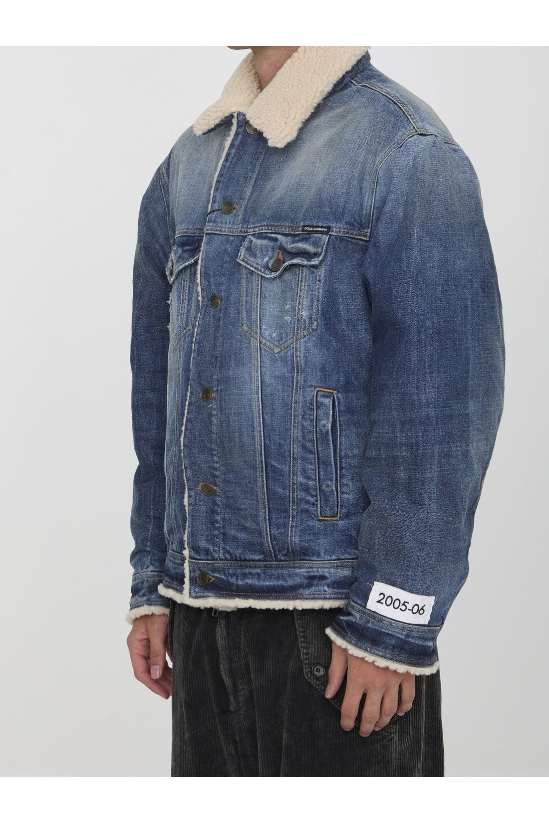 DOLCE&GABBANA-OUTLET-SALE-Denim Jacket-ARCHIVIST