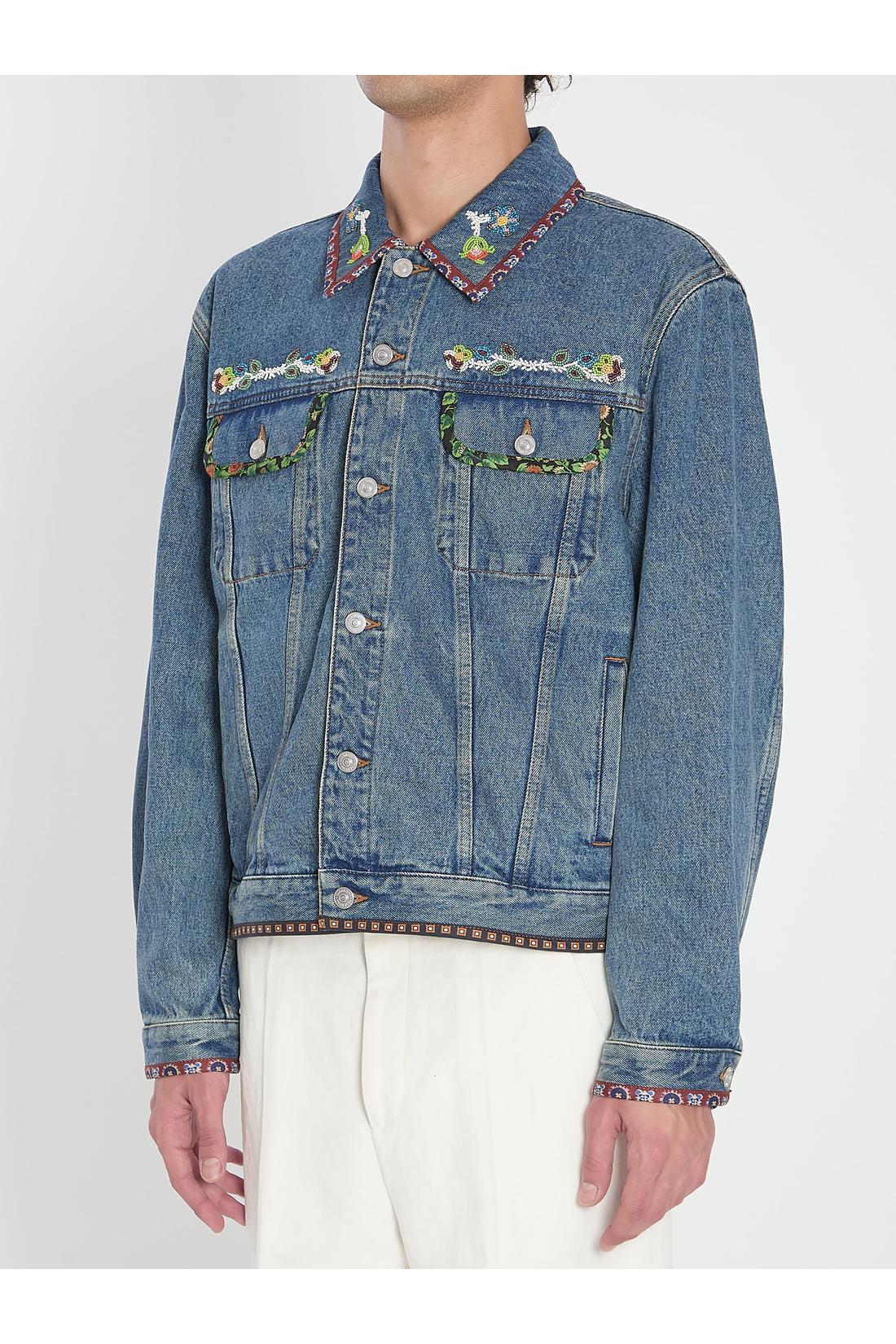 Valentino Garavani-OUTLET-SALE-Denim Jacket-ARCHIVIST