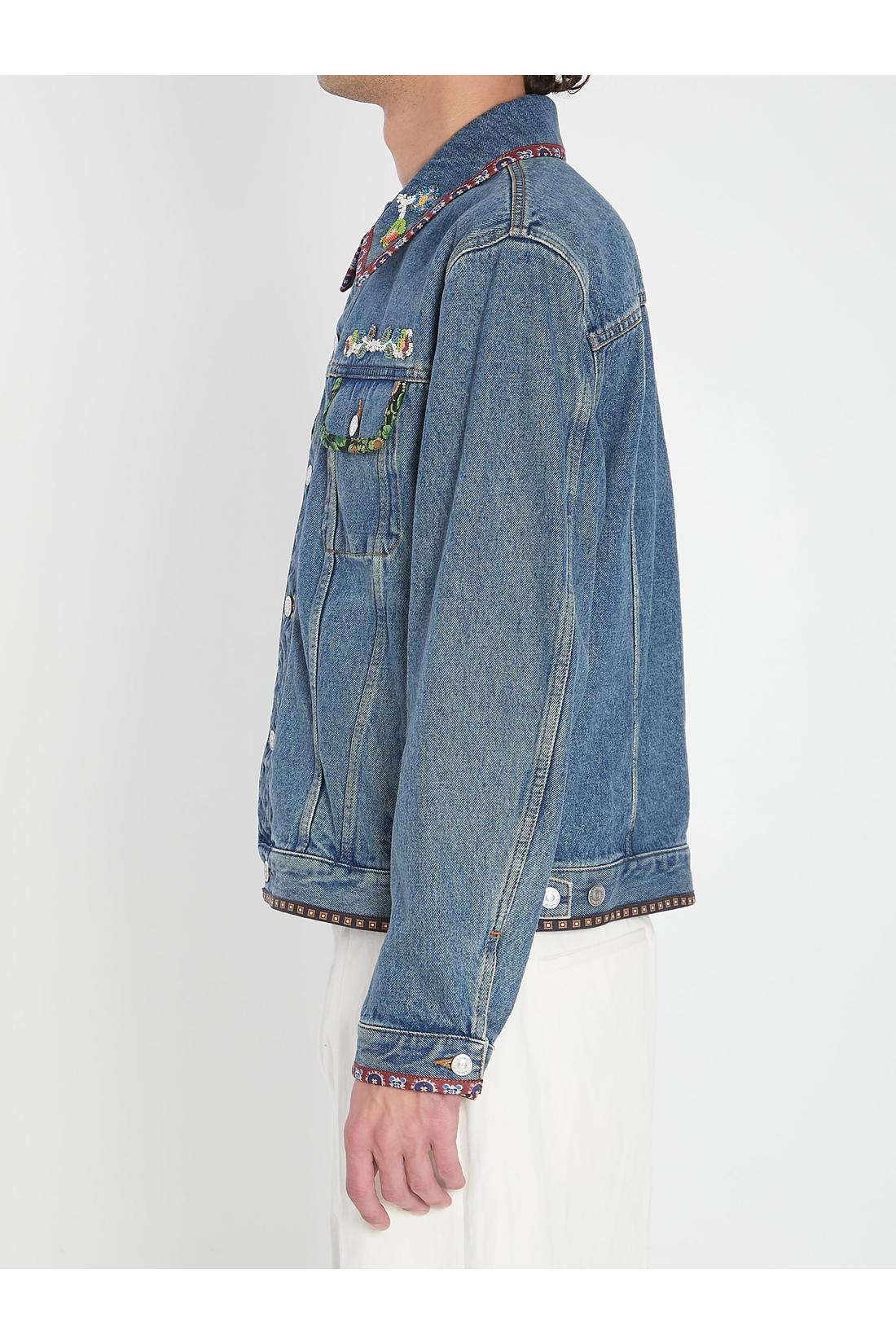Valentino Garavani-OUTLET-SALE-Denim Jacket-ARCHIVIST