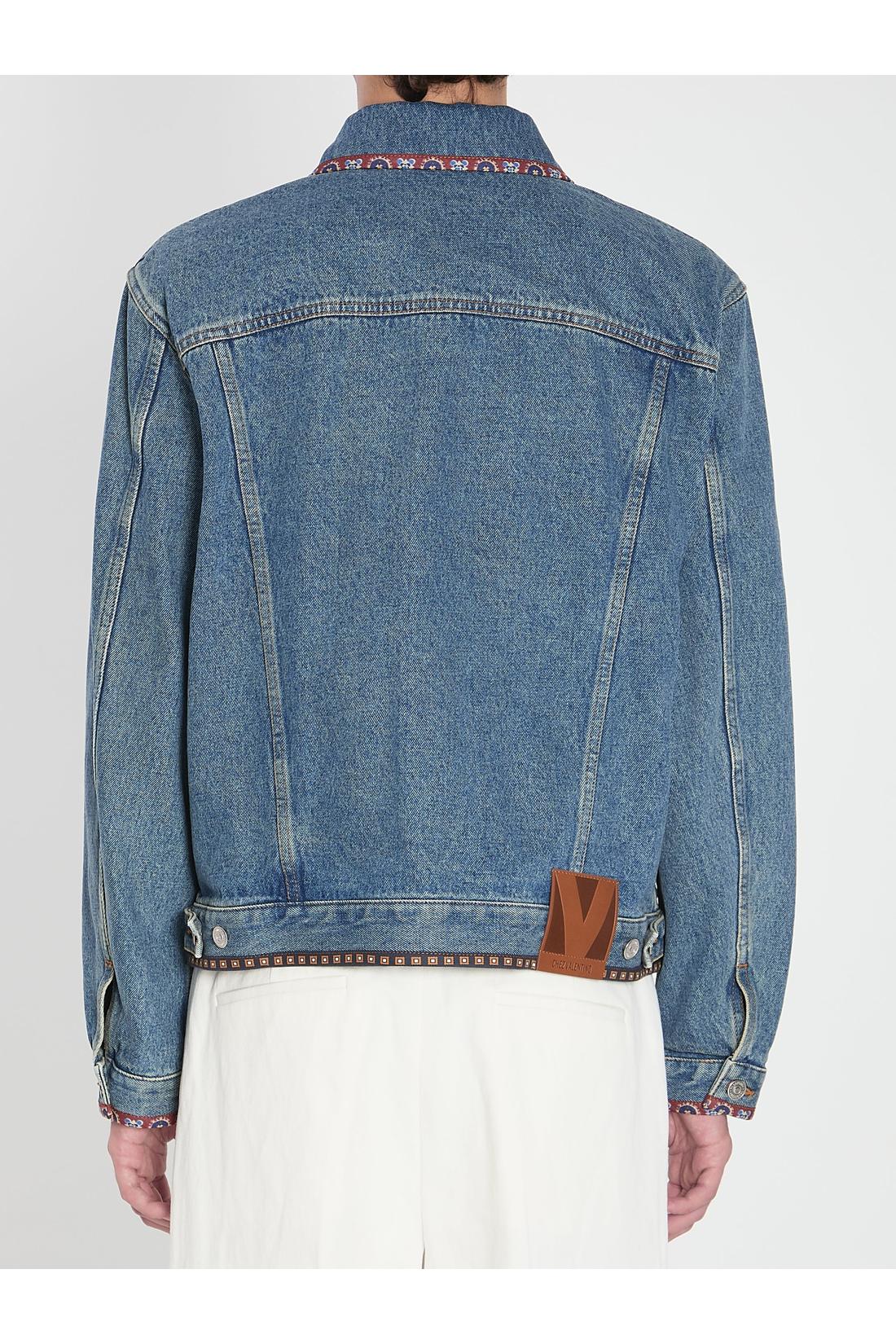 Valentino Garavani-OUTLET-SALE-Denim Jacket-ARCHIVIST