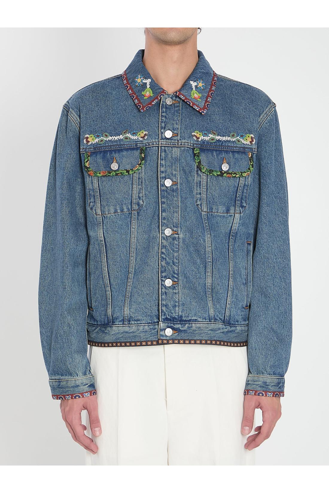 Valentino Garavani-OUTLET-SALE-Denim Jacket-ARCHIVIST