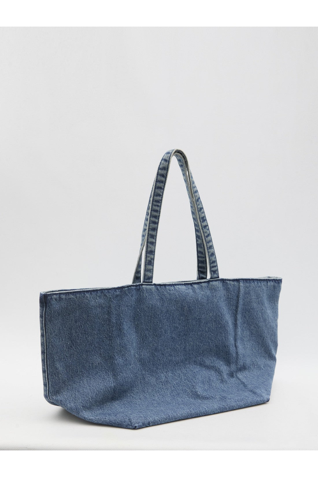 Alexander Wang-OUTLET-SALE-Denim Tote Bag Punch-ARCHIVIST