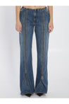 Jean Paul Gaultier-OUTLET-SALE-Denim front zipped trousers-ARCHIVIST