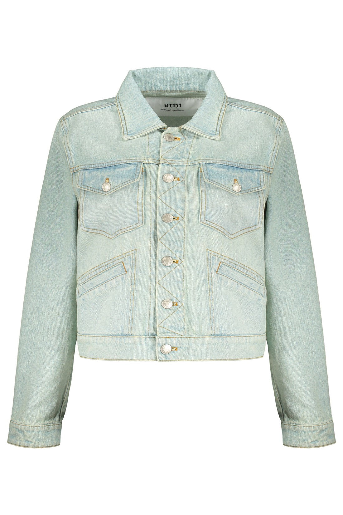 AMI PARIS-OUTLET-SALE-Denim jacket-ARCHIVIST