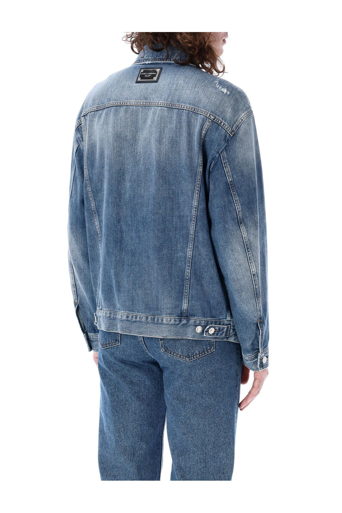 DOLCE & GABBANA-OUTLET-SALE-Denim jacket-ARCHIVIST