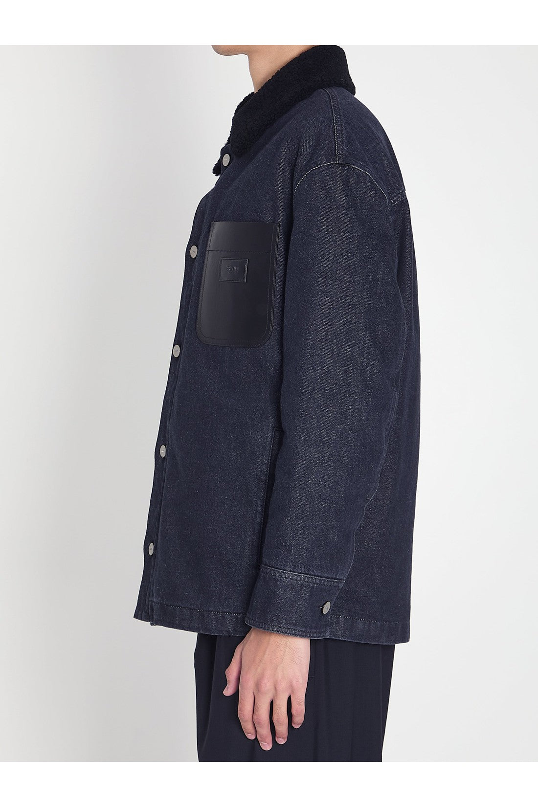 FENDI-OUTLET-SALE-Denim jacket-ARCHIVIST