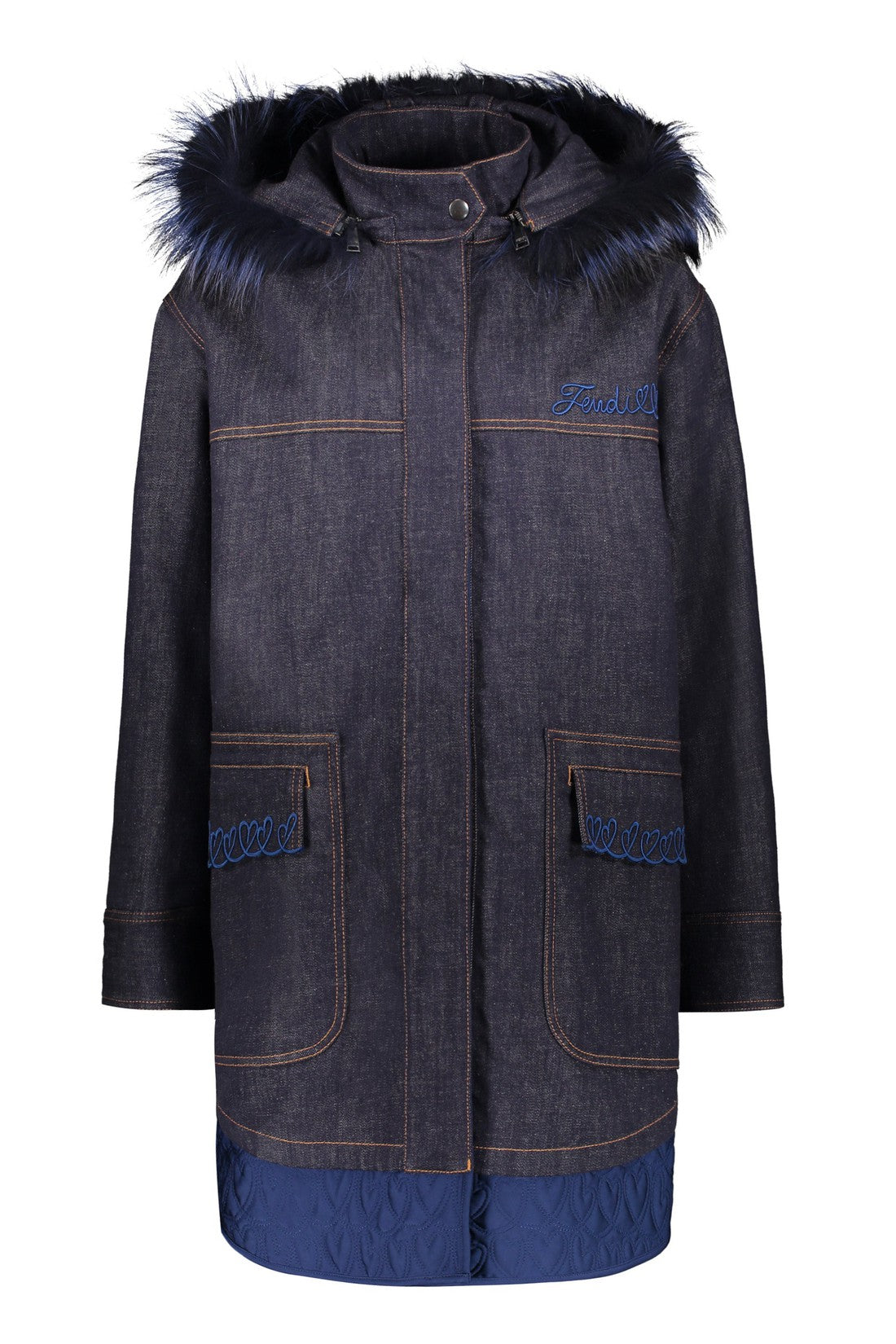 Fendi-OUTLET-SALE-Denim jacket-ARCHIVIST