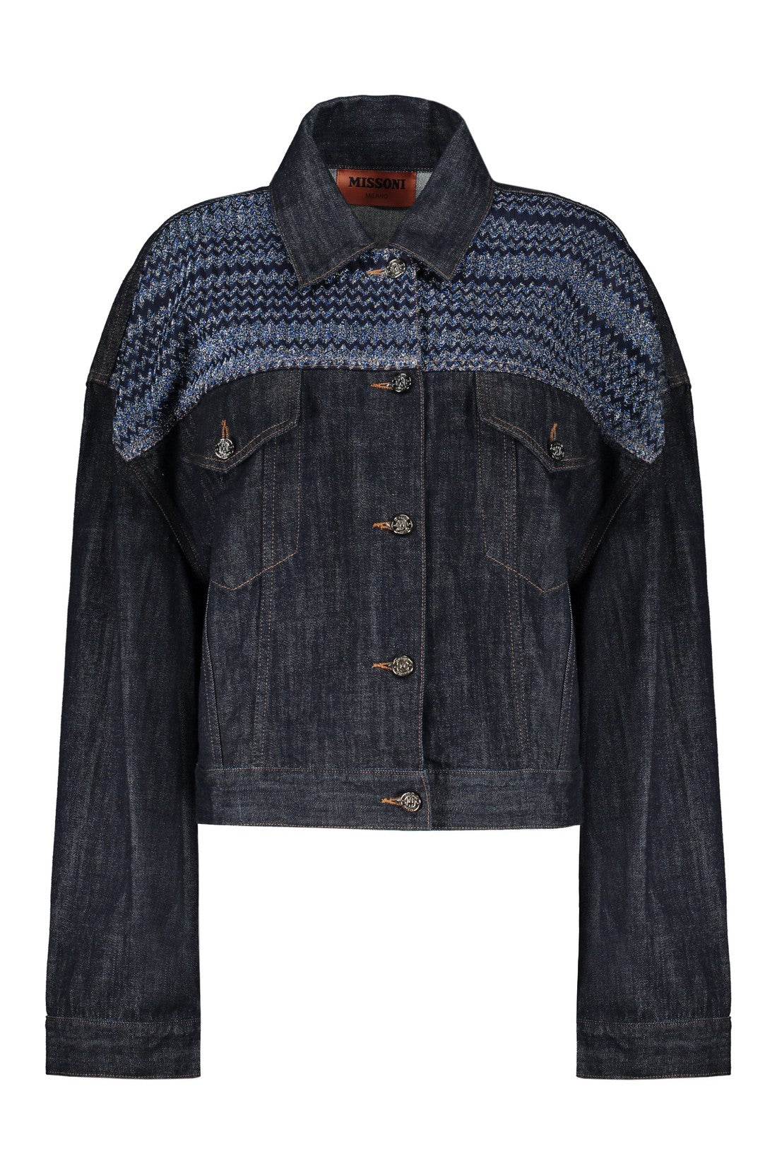 Missoni-OUTLET-SALE-Denim jacket-ARCHIVIST